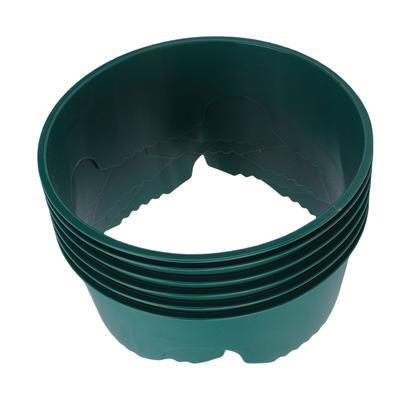 6PCS 8.58 Inch Planting Grow Rings Planting Protective Round Edging for Vegetables Flowers