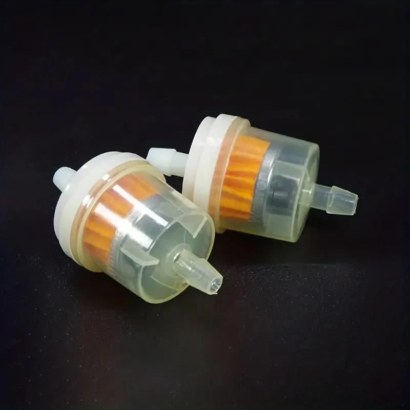 100pcs Gas Fuel Gasoline Oil Filter for Car Dirt Pocket Bike Motorcycle Moped Scooter Motocross Liquid Fuel Filter Accessories