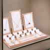 Minimalist Jewelry Tray Organizer Durable Earrings Necklaces Bracelets Holder Multi Layered Accessories Display Shelf