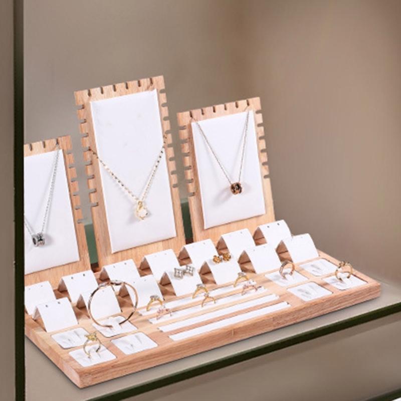 Minimalist Jewelry Tray Organizer Durable Earrings Necklaces Bracelets Holder Multi Layered Accessories Display Shelf