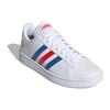 adidas Sneakersy Grand Court Base 'Biały Niebieski Aktywny Czerwony' EE7901