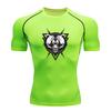Men's Quick Dry Compression Athletic T-Shirt, Roaring Bear G