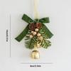 Christmas Decorations Christmas Tree Pendants Simulation Novelson New Year Bell Car Hanging Indoor Pendant  Christmas Gifts