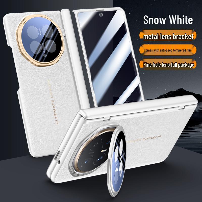 Honor Magic V6 Folding Case: Skin-Feel Lens Stand, Full Coverage, Drop Protection for Men