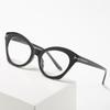 Sexy Cat Eye Eyeglasses Frames  Women Anti Blue Light Glasses Frame Brand Design Vintage Clear Blue Light Resistant Eyewear