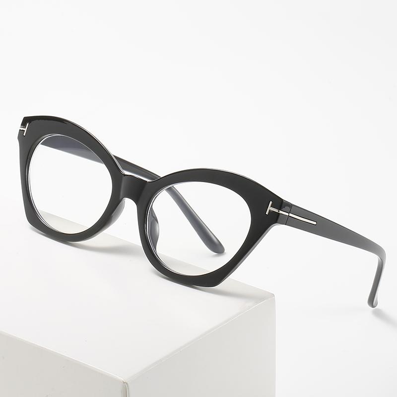 Sexy Cat Eye Eyeglasses Frames  Women Anti Blue Light Glasses Frame Brand Design Vintage Clear Blue Light Resistant Eyewear