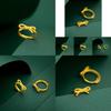 Beautiful Brass Bowknot Ring For Women Fashionable And Elegant Jewelry Gift