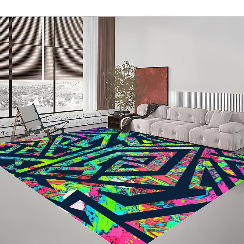 Graffiti Seamless Pattern Large Area Carpet for Living Room Bedroom Sofa Doormat Kitchen FloorTapete Anti-slip Decor Alfombra HD