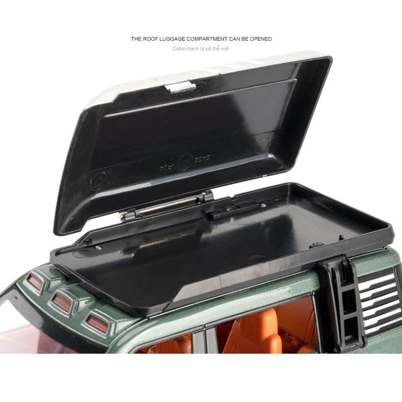 1/24 BYD Yangwang U8 SUV Alloy Car Model Diecast Metal Toy New Energy Off-Road Vehicles Car Model Sound and Light Children's Gift