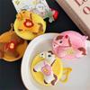 Cute Pony Plush Small Coin Purse Keychain Pendant Portable Headphone Bag Travel Storage Bag Sundries Organizer Clutch Bags Gifts