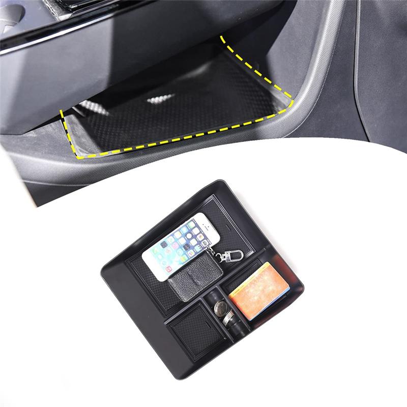Dla Ford Mustang Mach-E 2025-2025 Dolny schowek konsoli środkowej Organizer Tacka Części zamienne Akcesoria-A99D