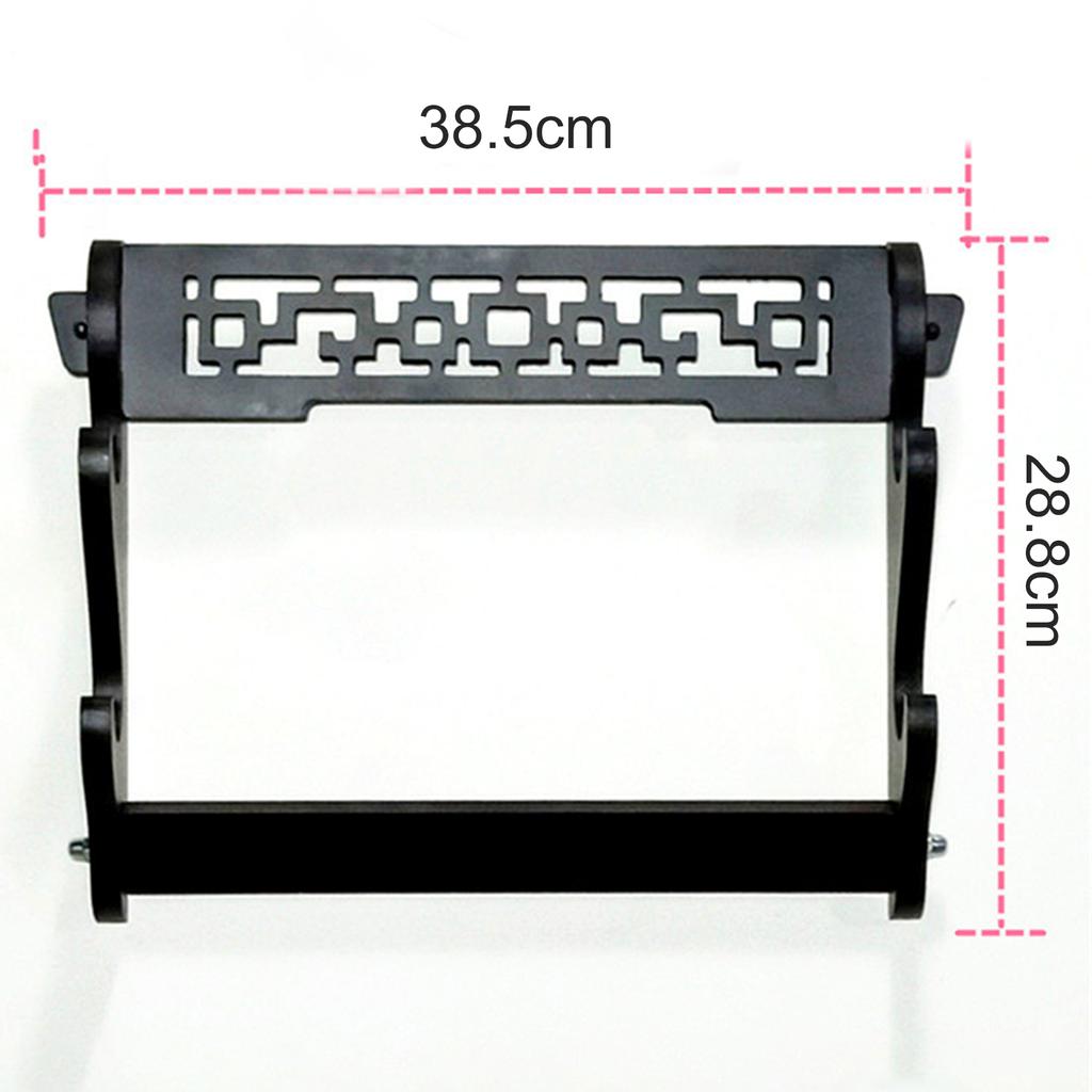 2/3/4 Tiers Sword Holder Wall Mount Samurai Sword Stand Display Katana Wakizashi Tanto Wall Hanger Sword Flute Display Rack