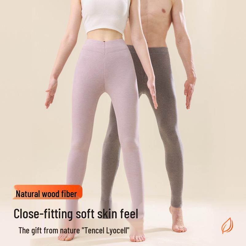 Extra lange Thermohose für große Männer & Frauen - Doppellagig, verdickt, warmes Acryl-Baumwoll-Basisschicht für Herbst & Winter