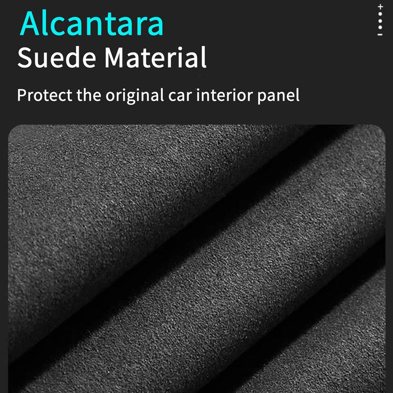 Window Button Lift Trim Sticker For Tesla Model Y Model 3 Highland Suede Door Handle Control Panel Decor Cover Car Accessories