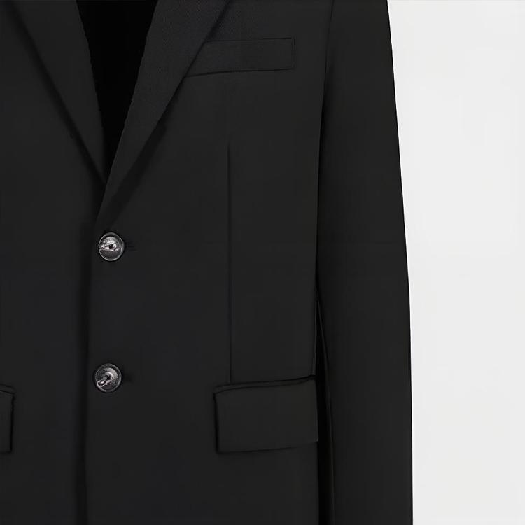 Emporio Armani FW23 Business Suit Coat Men's Black 6R1GQ31-JNYZ1-0999