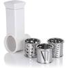 Replacement for Vegetable Cutter for Stand Mixer SP33010, Stainless Steel Accessories SWAN SP33010N003 White