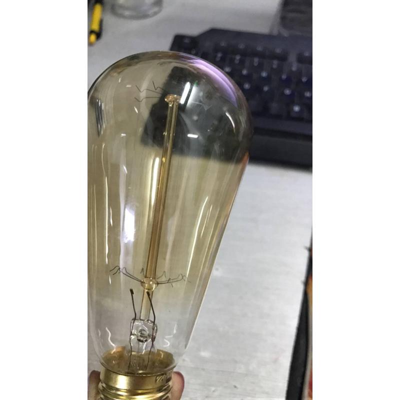 Buy 2/4/6/8/40W 220V E27 Edison LED Bulb Vintage White Light Tungsten