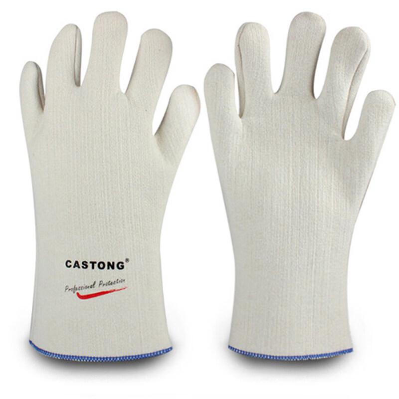 Caster 300°C High-Temperature Resistant Rubber Gloves