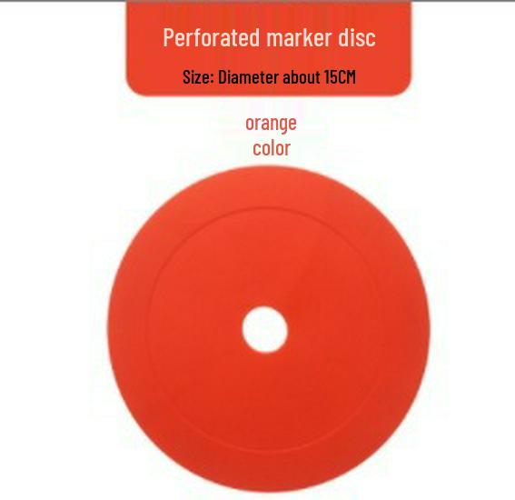 Training Cones with Holes – Flat Marker Discs for Football, Basketball, and Taekwondo