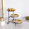 Three Tiers Display Stand for Festives and Casual Dining Detachable Cake Holder Wedding Banquets Cupcakes Holder