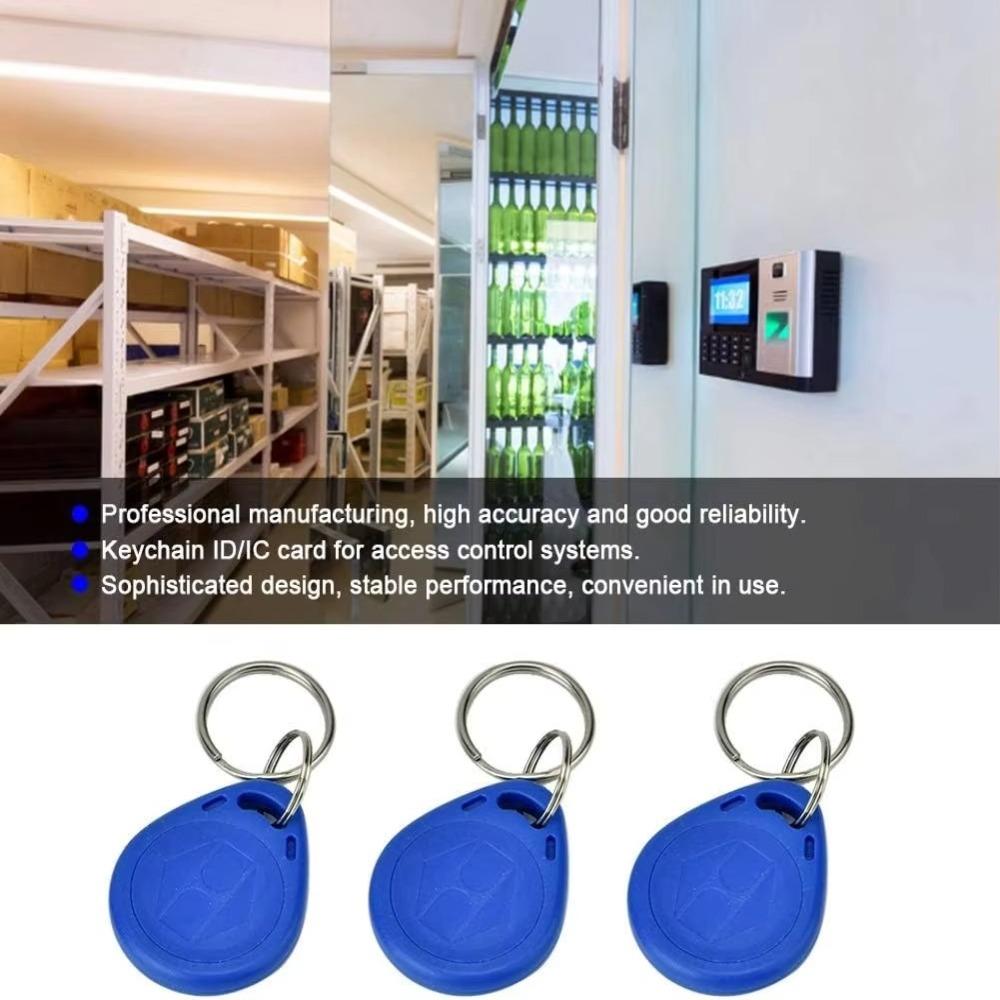 20 Stück Smart Chip IC Schlüsselanhänger Zugangskontrolle Anwesenheitsmanagement Schlüsselanhänger Schule