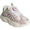 Adidas Originale Ozmillen Boa C Vielseitige Mode Langlebig Low-Top Kinder Freizeitschuhe Kinder Freizeitschuhe Rosa Weiß JS2481