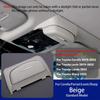 Car Sunglasses Box Holder Organizer Panoramic Sunroof Glasses Storage Box Case ABS For Toyota Corolla, Sharp, Landa Accessories
