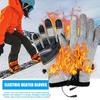 Heated Gloves For Women Electric Touchscreen USB Hand Warmers 3 Settings Winter Mittens Heater For Women Men Commuting Cycling