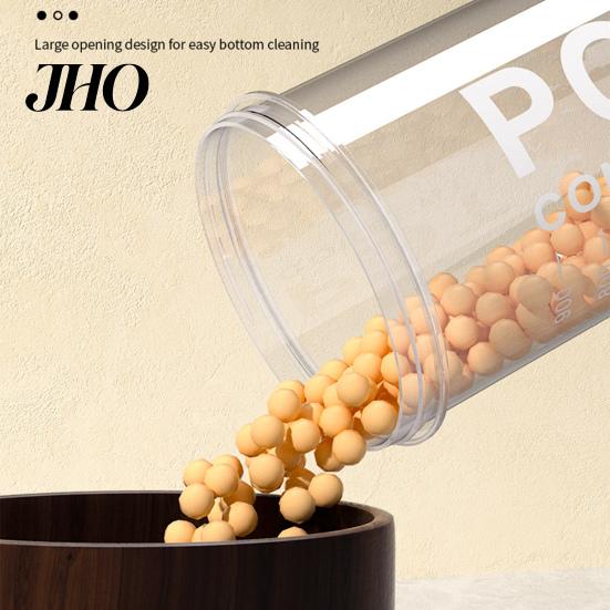 Food-grade Storage Container Transparent Grain Canister Kitchen Sealed Jar Food-Grade Airtight Pantry Organizer for Snacks Dried Foods Tea Visible