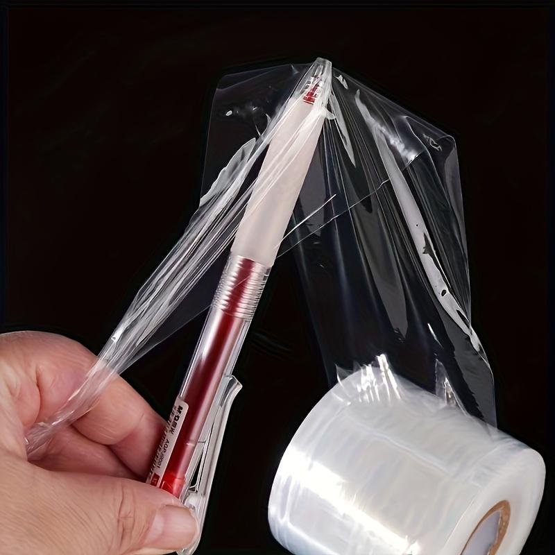 1 Roll Stretch Shrink Wrap Film, Non Heat Bottle Sealer Easy To Use, Shrink Wrap for Bottles Jars Cans, Packaging Supplies Gift