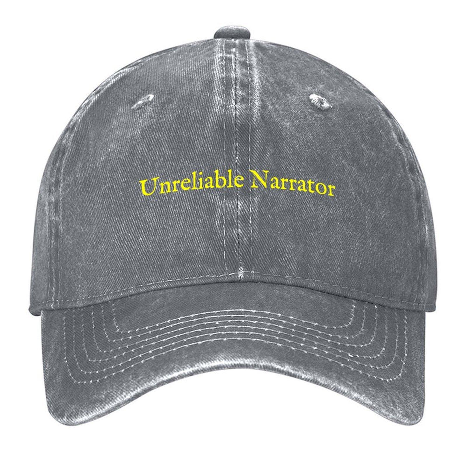 

2026 Unreliable Narrator Baseball Cap Hood Winter Hat Golf Hat Genuine Uv Protection Solar Hat Hats For Women Men s