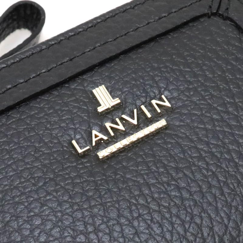 Bifold Wallet Leger Purse Black [Lanvin Collection] 65-6250 Women's