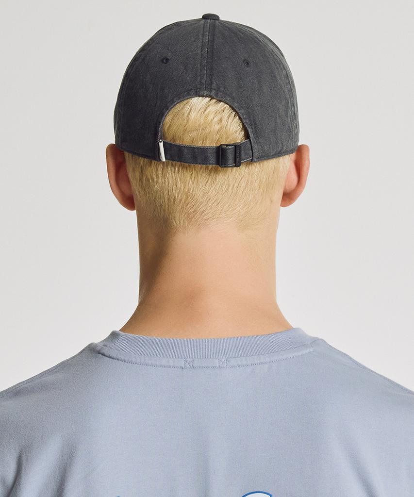 Nyuballanseu Nbgdgca013 / Sun-Kissed Dyed Ball Cap (Charcoal)