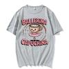 Italian Brainrot T Shirts Cute Ballerina Capuchina Funny Coffee Meme Kawaii T-shirt Men Women Retro Short Sleeve T-shirts