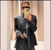 European & American Women's Fashion Plaid Suit Jacket