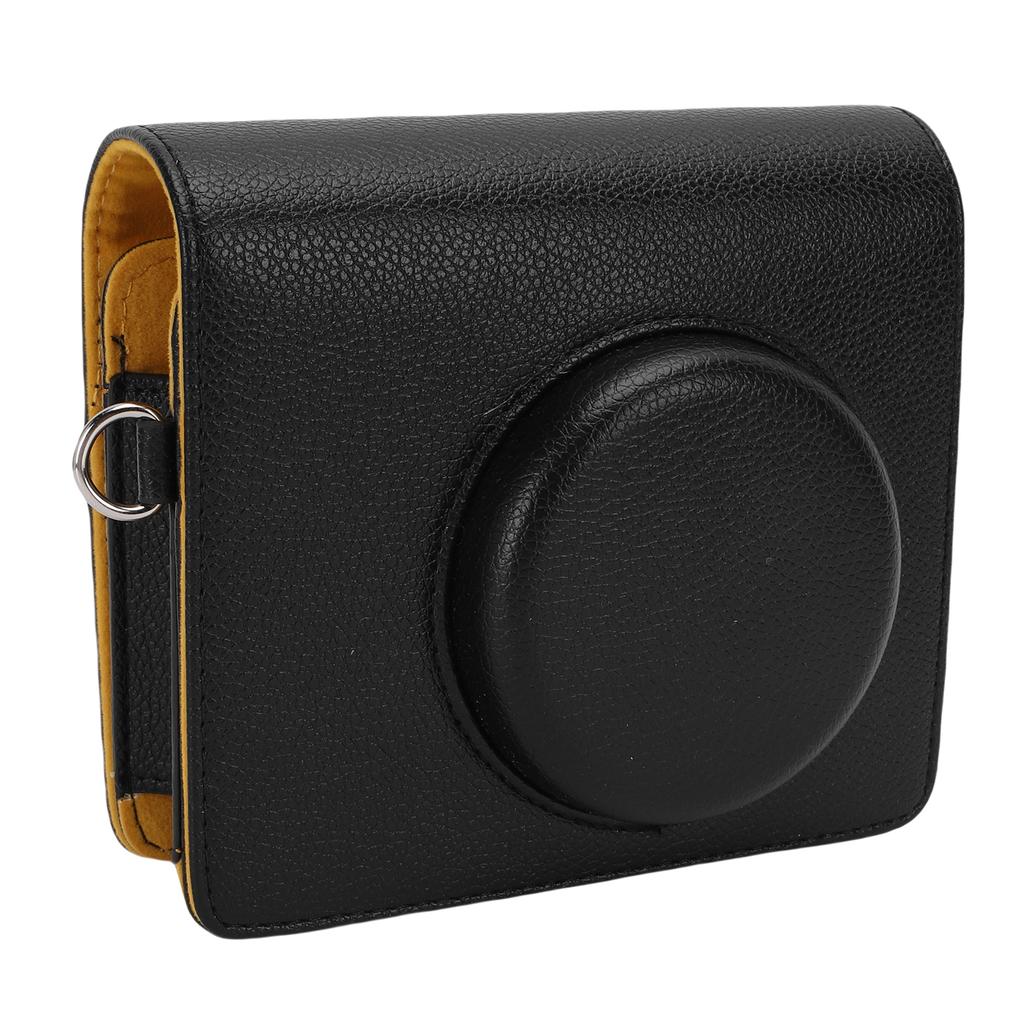 PU Leather Case Fit for MS300 2 In 1 Camera and Photo Printer Camera Ive Bag with Shoulder Strap