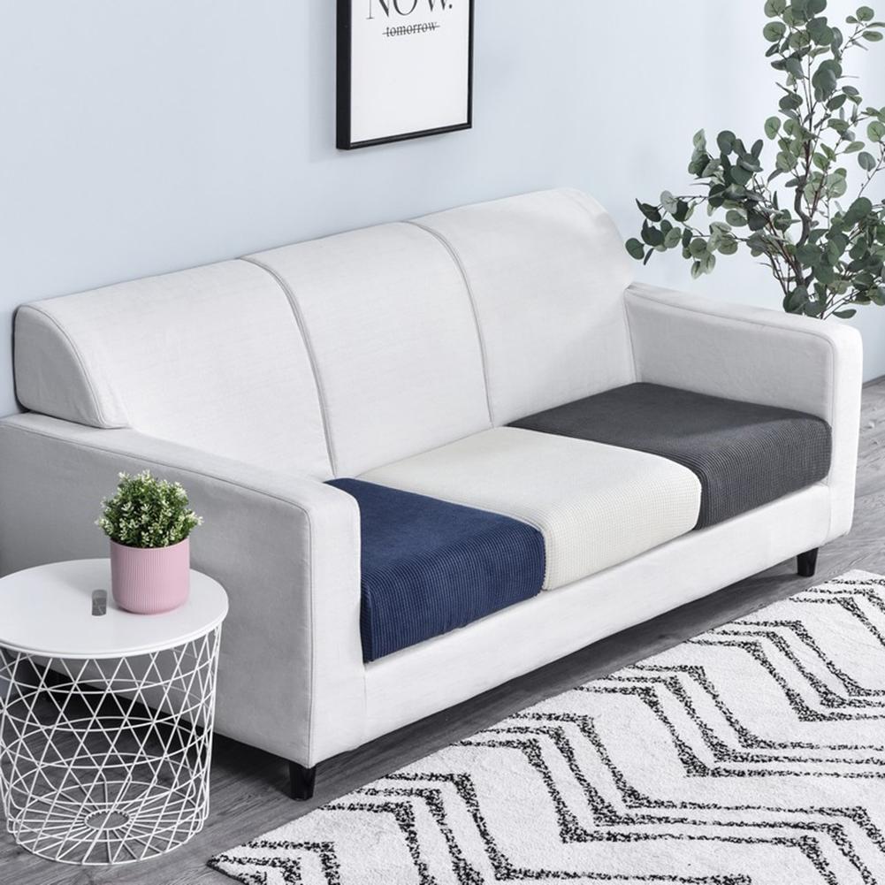 Sofa Seat Guard Stretchable Couch Cover Resistant To Spills & Wrinkles