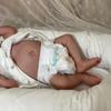 19 Inch Sleeping Reborn Baby Dolls Real Like Silicone Full Body Washable Simulation Doll Pascale Poseable Limbs Newborn Dolls for Kids Christmas Gifts