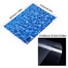 Transparent Blue Simulation Water Grain Sticker Paper Sand Table Making  Sand Table