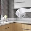 1 roll 196.85inch x 3.94inch thick marble self-adhesive wallpaper,DIY removable,suitable for TV background walls, door frames