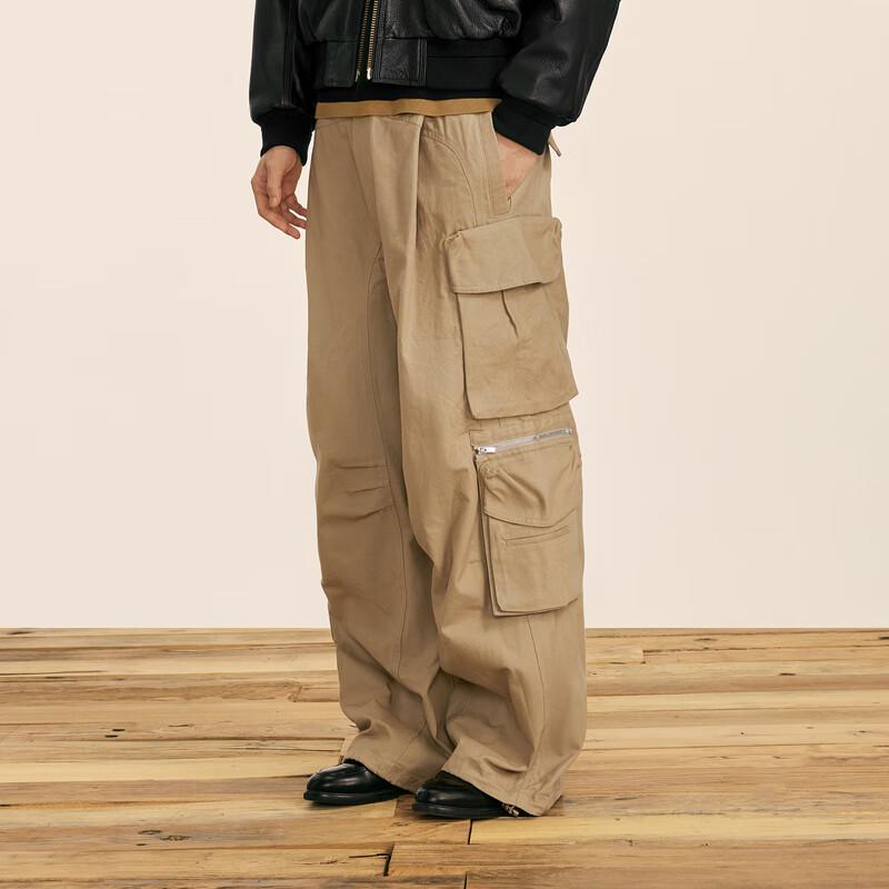 CROQUIS Men's Casual Loose Cargo Pants