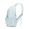 Large Capacity Student Schoolbag Women's Solid Color Backpack Multi-compartment Travel Backpack