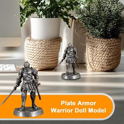 Desk Figurines Warrior Craft Ornament Creative Desktop Model Toy Home Decoration For Garden Balcony Nightstand Entryway Living