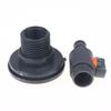 1Pc Fish Tank Connector PVC Double Female Thread Water Tank Joints Garden Irrigation Accessories