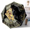 Wolf Viking Symbol Outdoor Automatic Umbrella Compact 8-Rib Lightweight Durable Everyday Carry Umbrella Outdoor Accessory Stylish Gift for Women