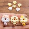 DIY Resin Accessories Cute Cat Donut Pendant Luggage Bracelet Mobile Phone Pendant