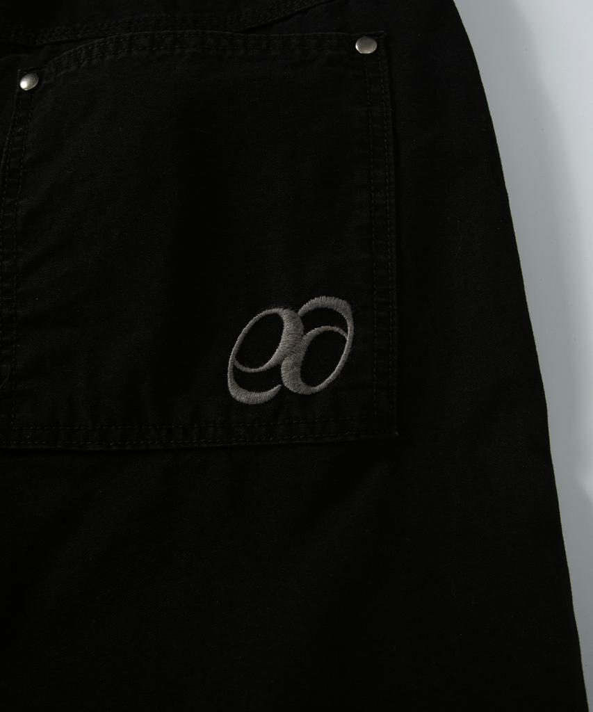 Aejeuon Nell Parachute Pants / Black