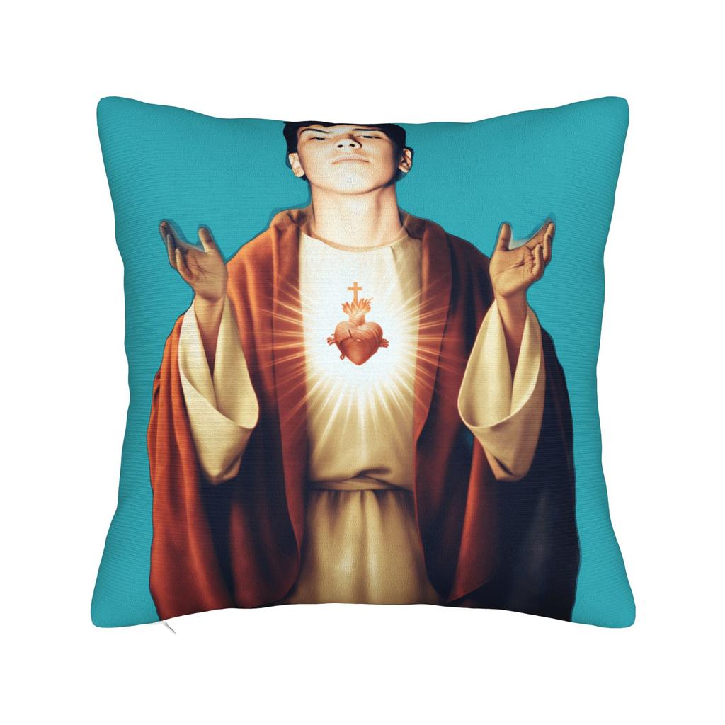 Rapper M-Milo J Pillow Case Fashion Pillow Cover Graphic Pillowcases For Sofa Bedroom Home Decor