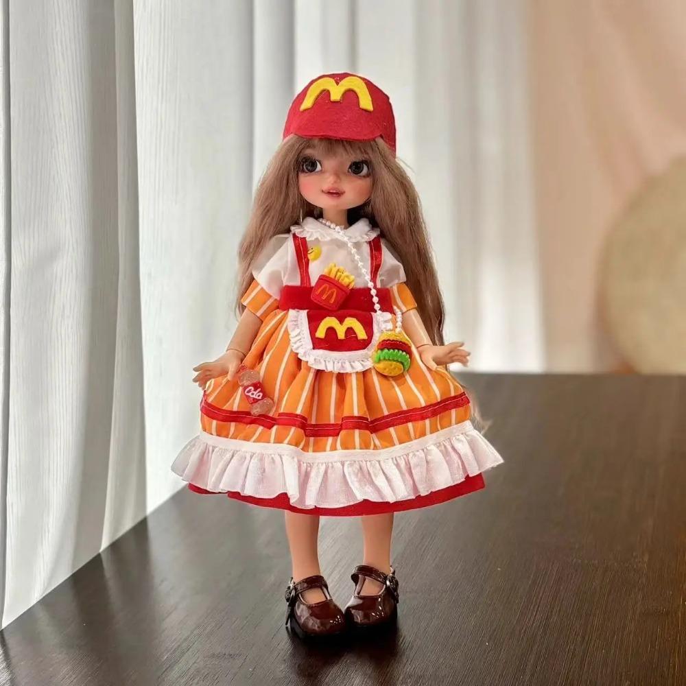 

Модная милая одежда для куклы 30 см, сменная одежда, комплект наряда для куклы 1/6 BJD, игрушка для девочки, подарок, аксессуары для куклы