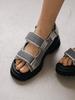 The Johi Lia Velcro Platform Sandals_4 Colors (B Type)